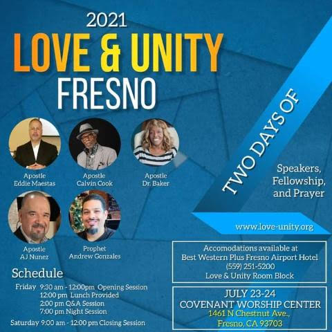 Love and Unity Fresno Flyer